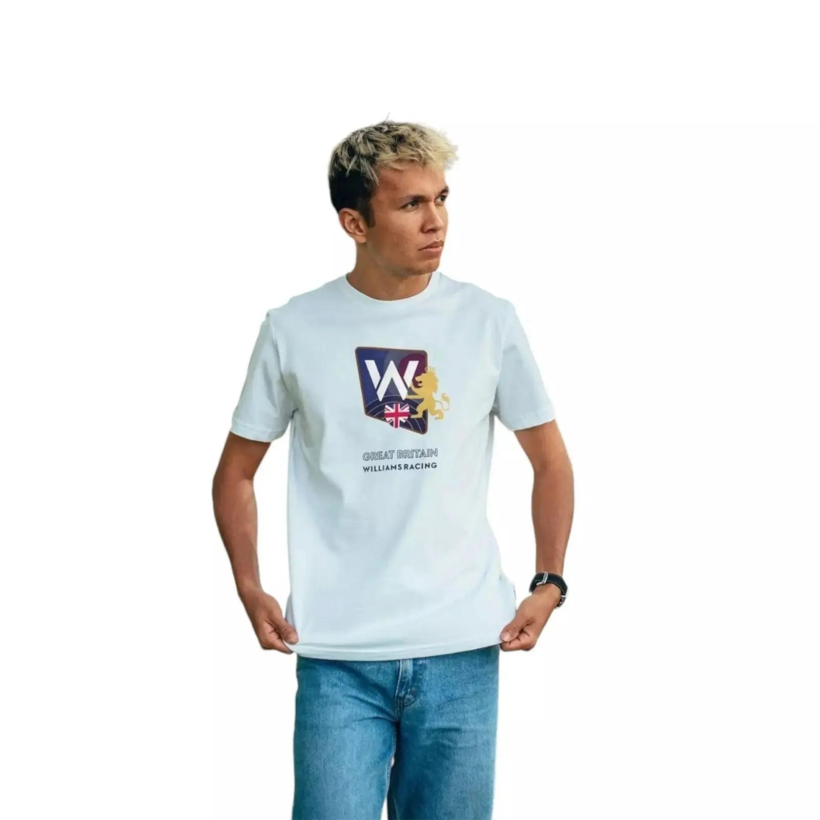2023 Adult Great Britain Race T-Shirt White image 1