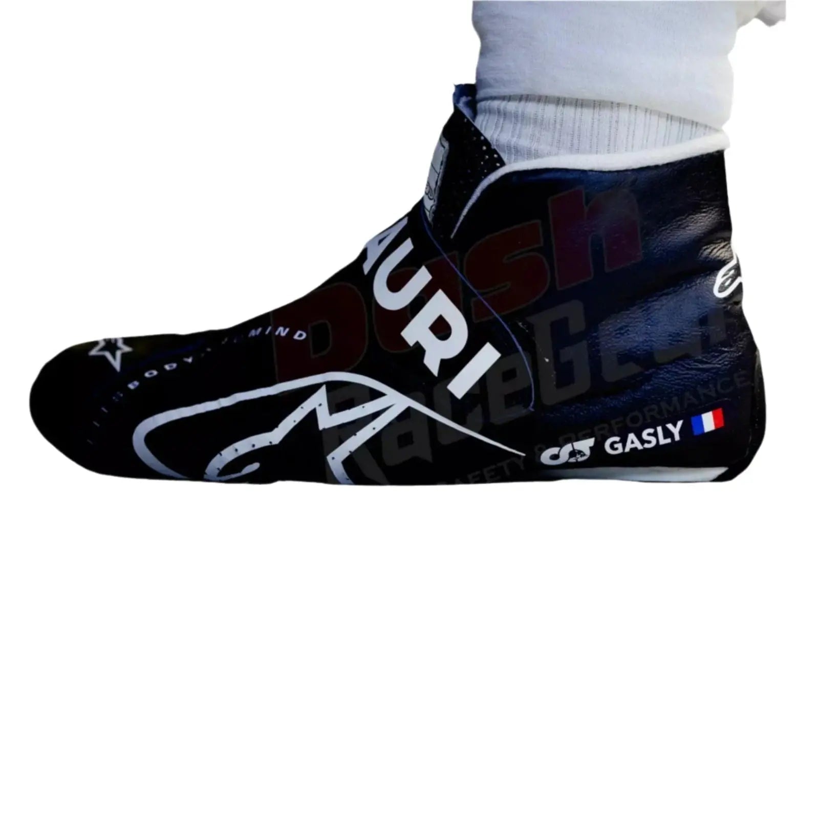 2022 Pierre Gasly Alphatauri Scuderia F1 Race Boots image 1