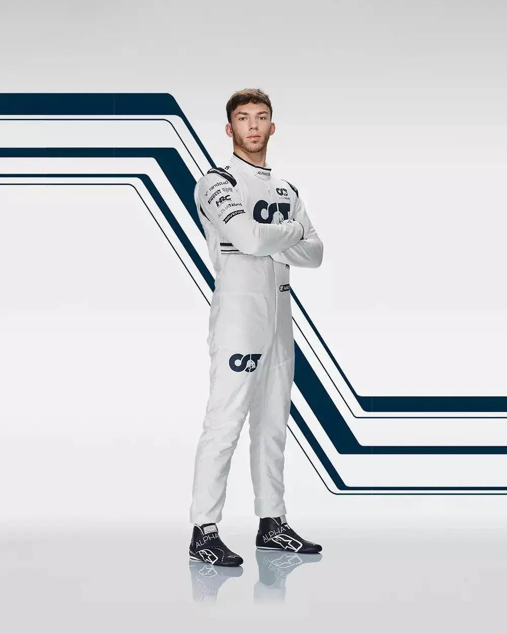 2022 Pierre Gasly Alphatauri Scuderia F1 Race Boots image 3