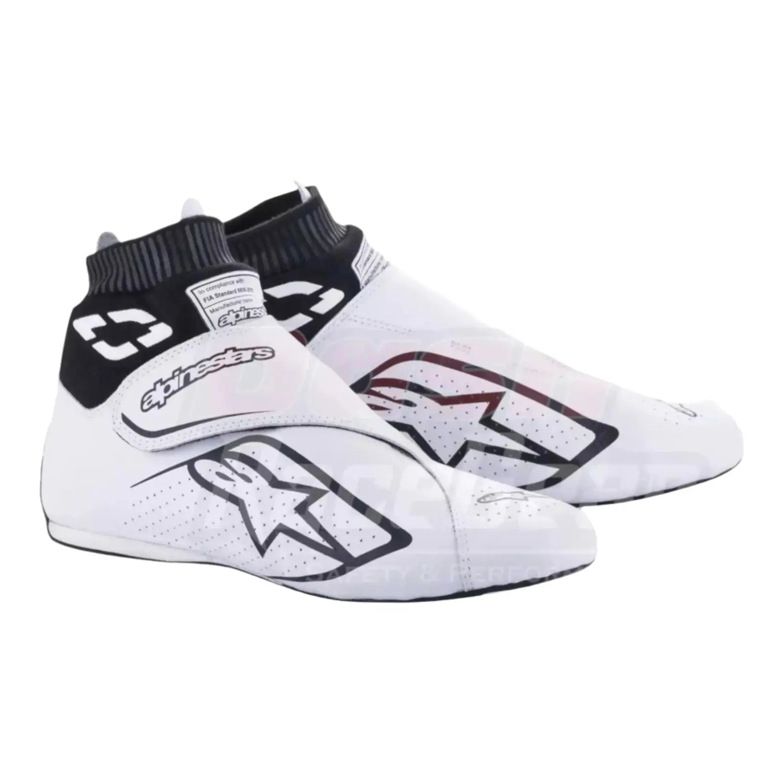 2020 George Russell Alpinestar F1 Race Boots image 2