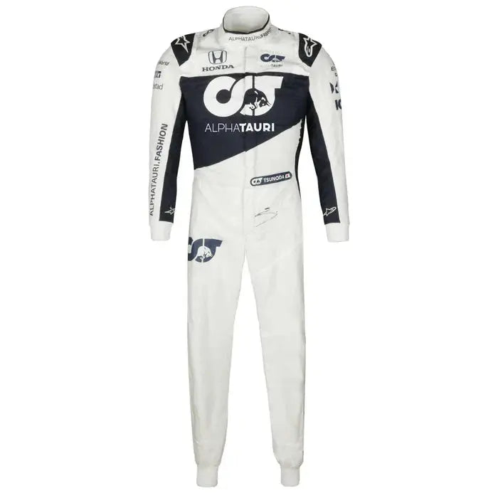 Yuki Tsunoda 2021 Replica F1 Suit - AlphaTauri Rookie Season image 1