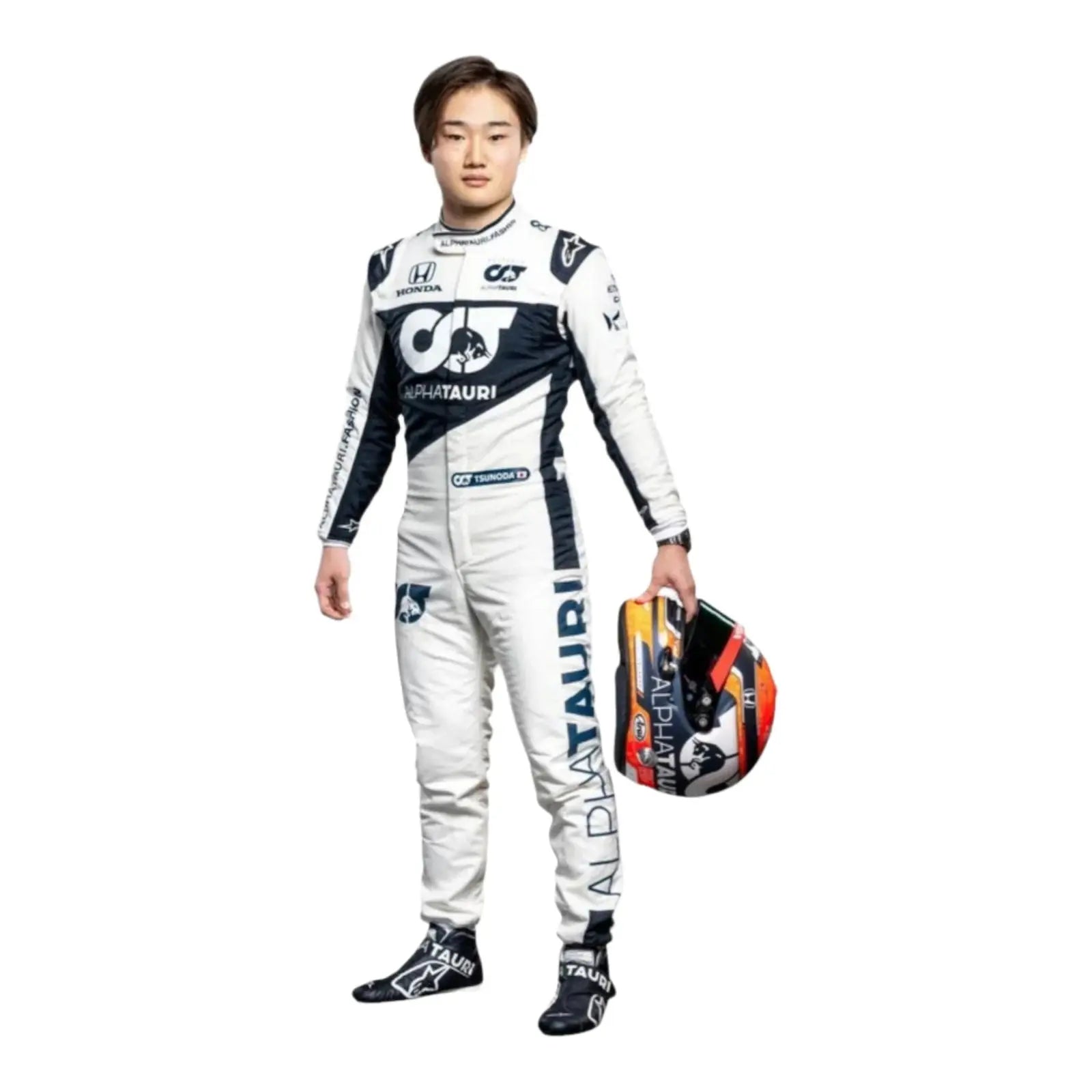 2020 Yuki Tsunoda AlphaTauri F1 Race Suit image 2