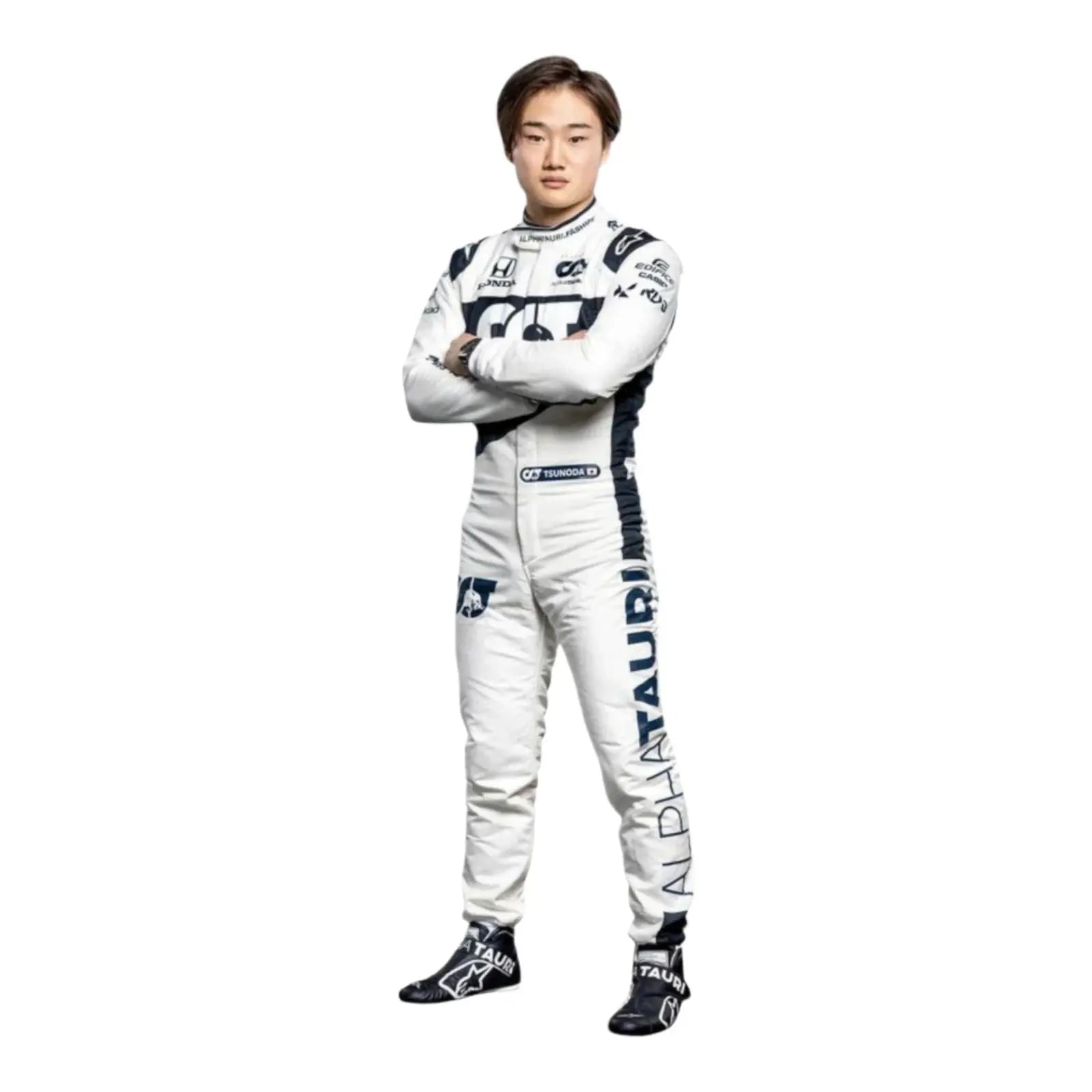 2020 Yuki Tsunoda AlphaTauri F1 Race Suit image 3