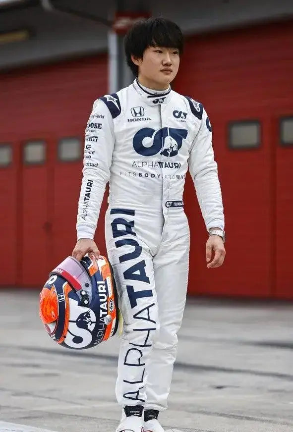2020 Yuki Tsunoda AlphaTauri F1 Race Suit image 4
