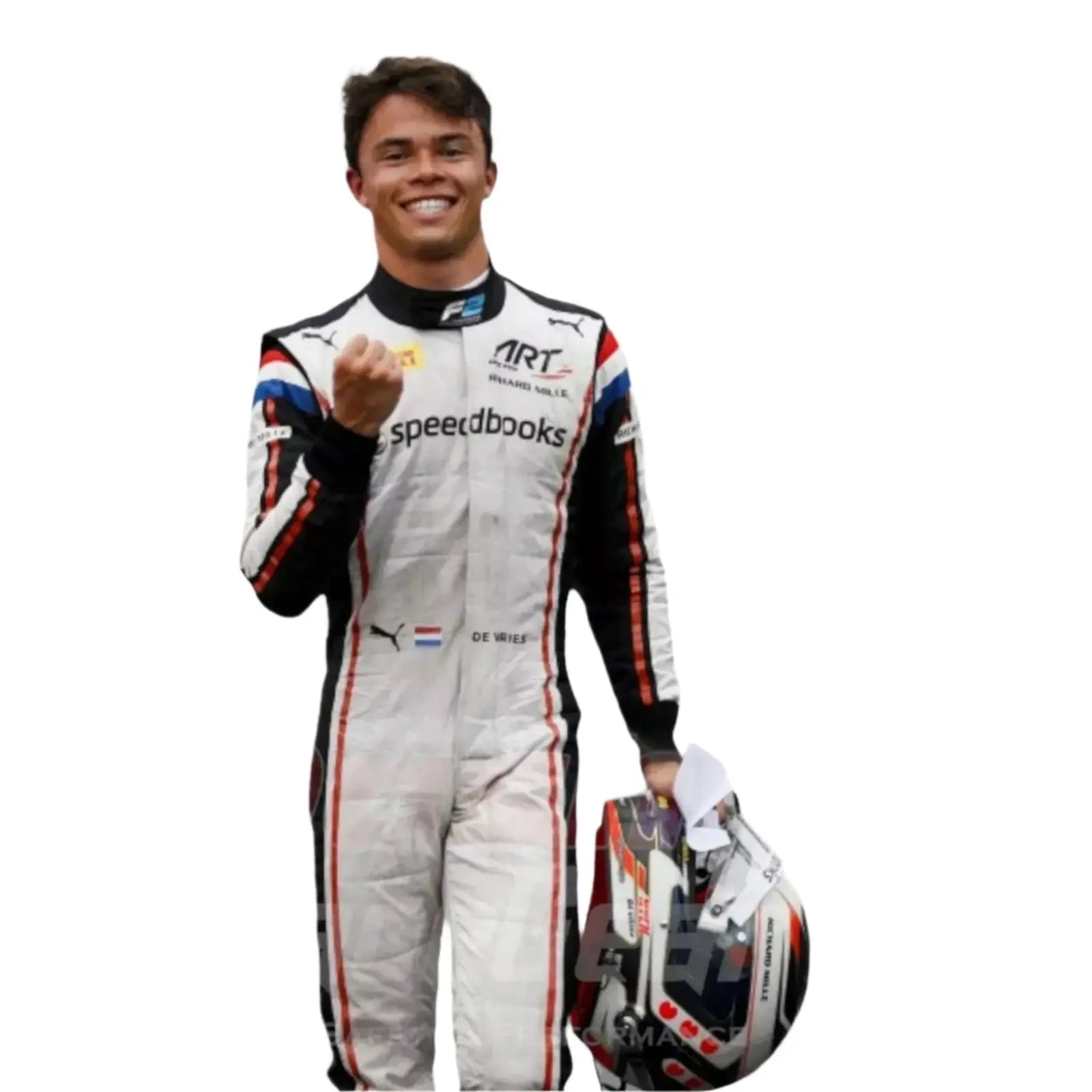 2019 Nyck de Vries F2 Race Suit image 1