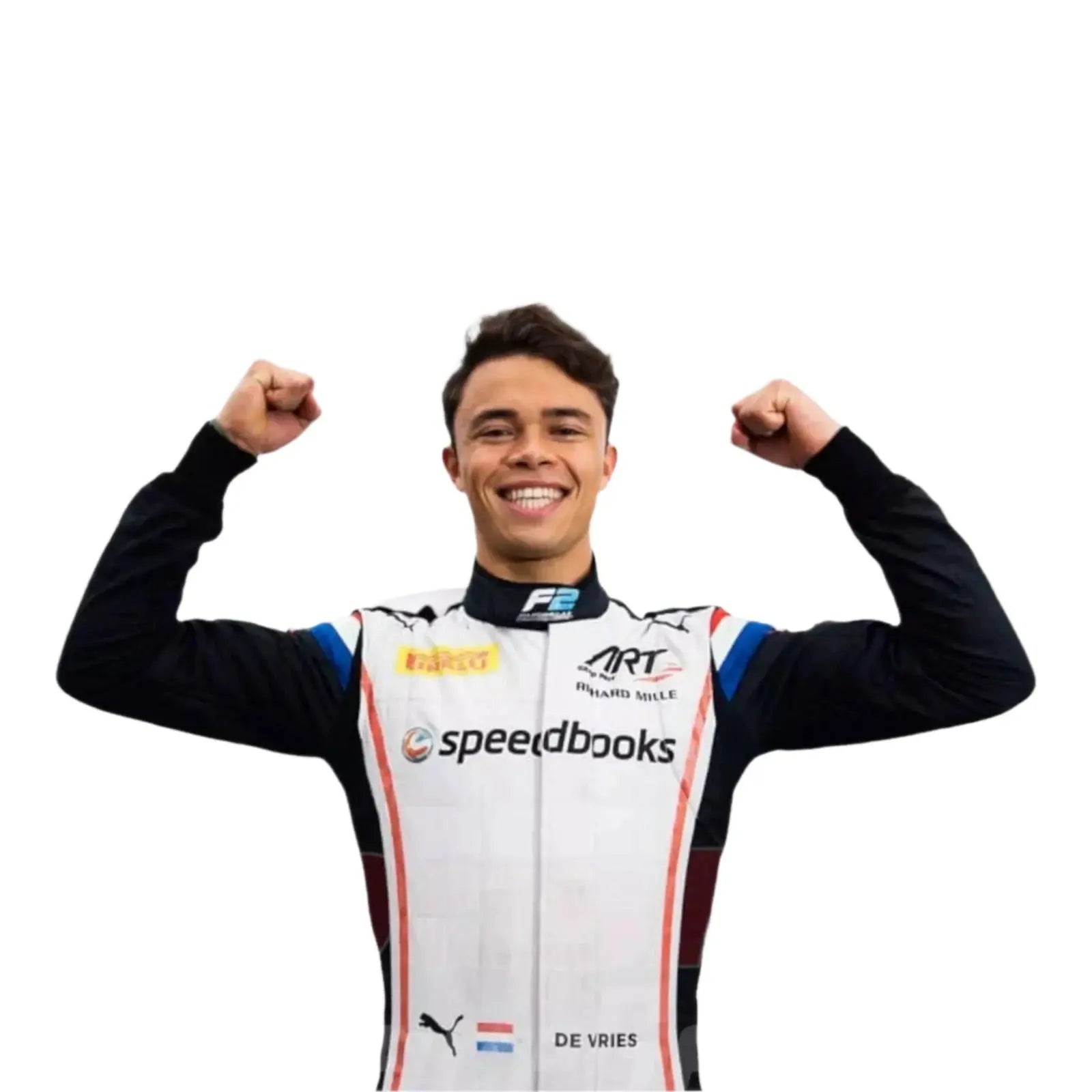 2019 Nyck de Vries F2 Race Suit image 2