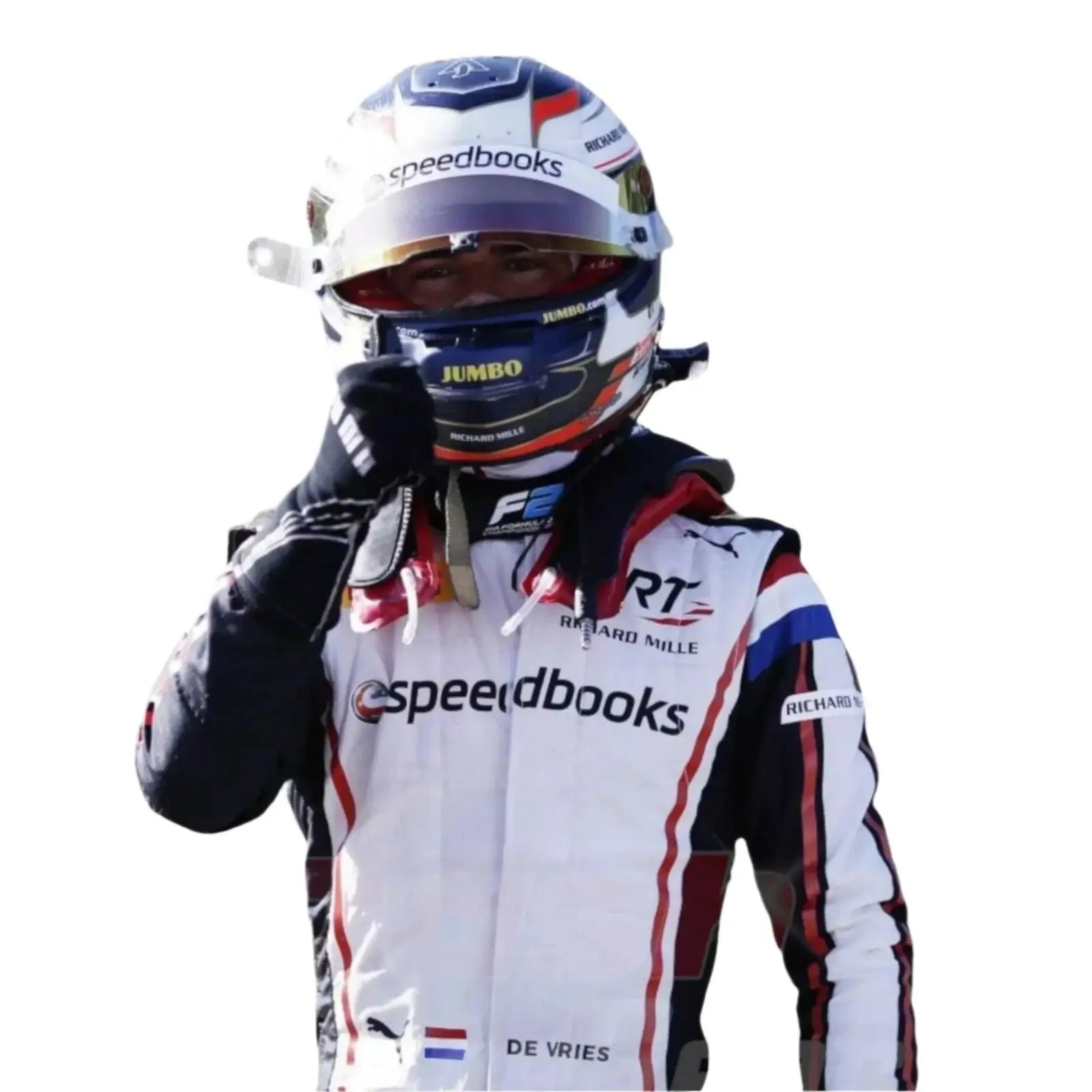 2019 Nyck de Vries F2 Race Suit image 3