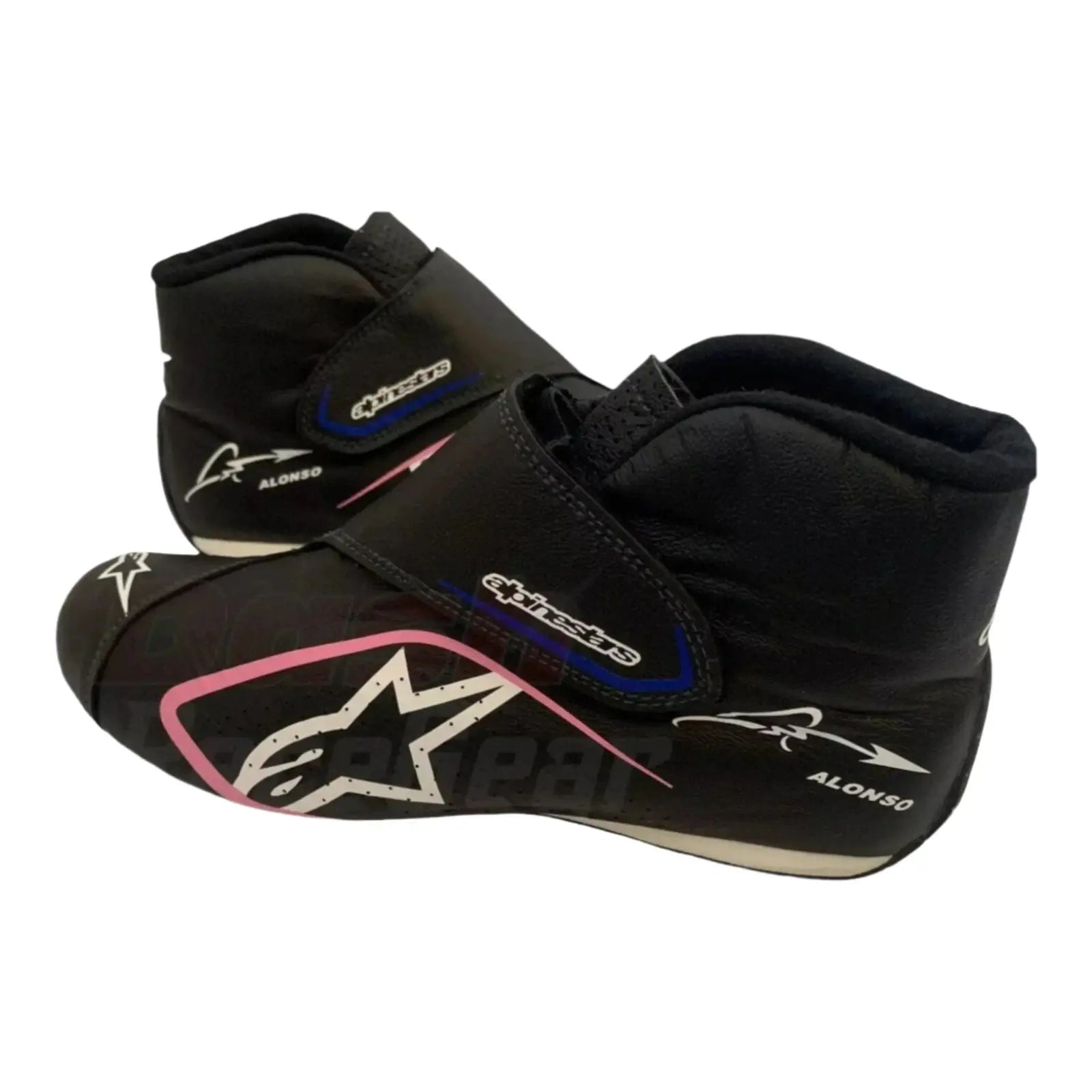 2022 Fernando Alonso BWT Alpine F1 Team Race Boots image 1