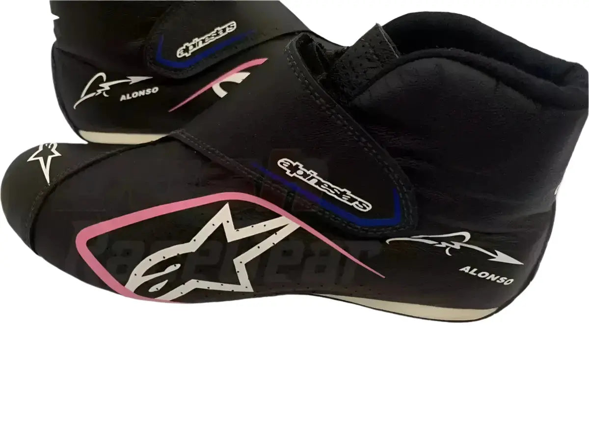 2022 Fernando Alonso BWT Alpine F1 Team Race Boots image 4