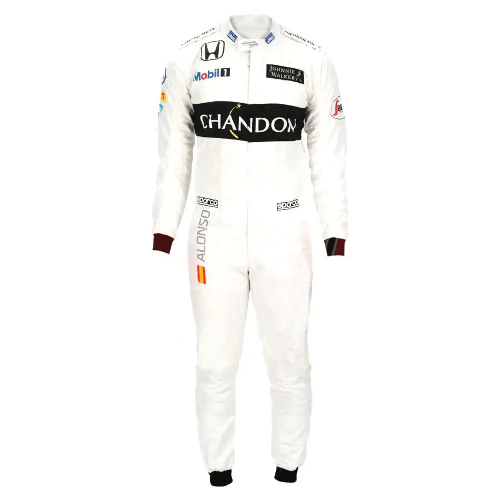 2016 Fernando Alonso McLaren F1 Team Race Suit image 2