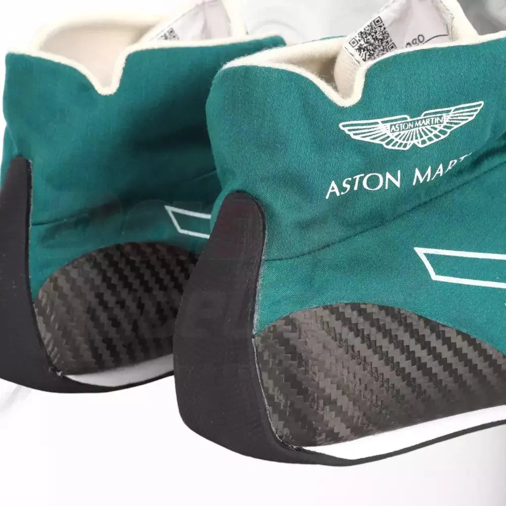 2022 Lance Stroll Aston Martin F1 Race Shoes - Dutch GP image 3