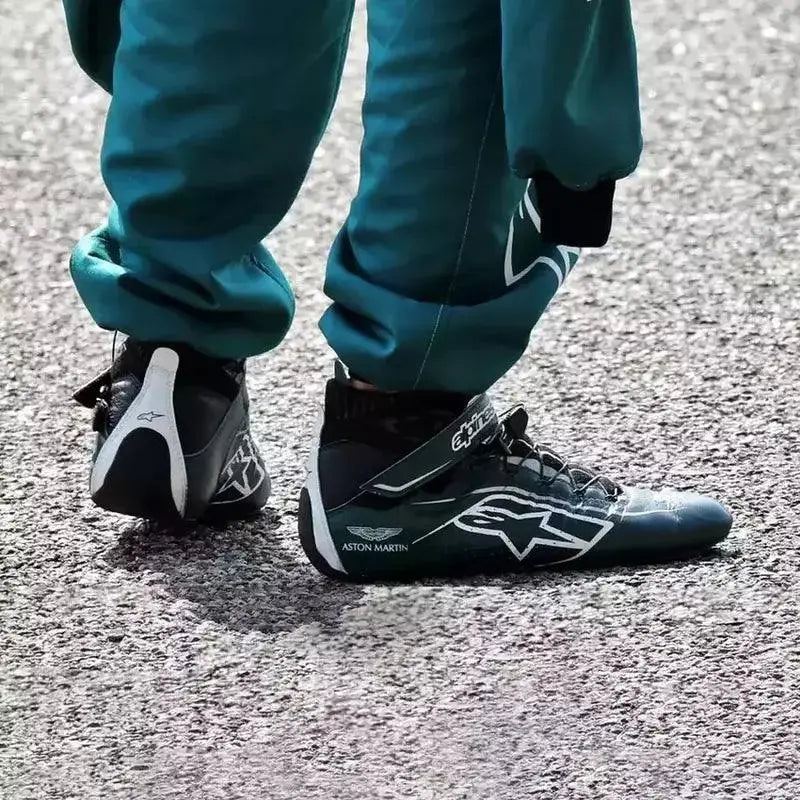 2021 Lance Stroll Aston Martin Alpinestar F1 Race Shoes image 4