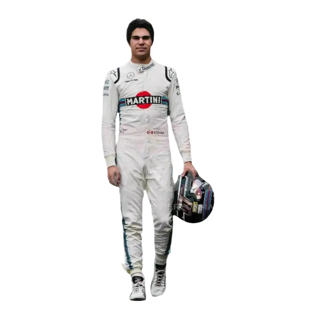 2018 Lance Stroll Williams Martini F1 Race Suit image 1