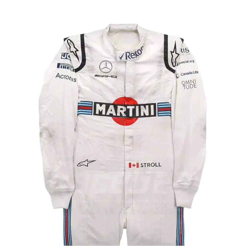 2018 Lance Stroll Williams Martini F1 Race Suit image 2