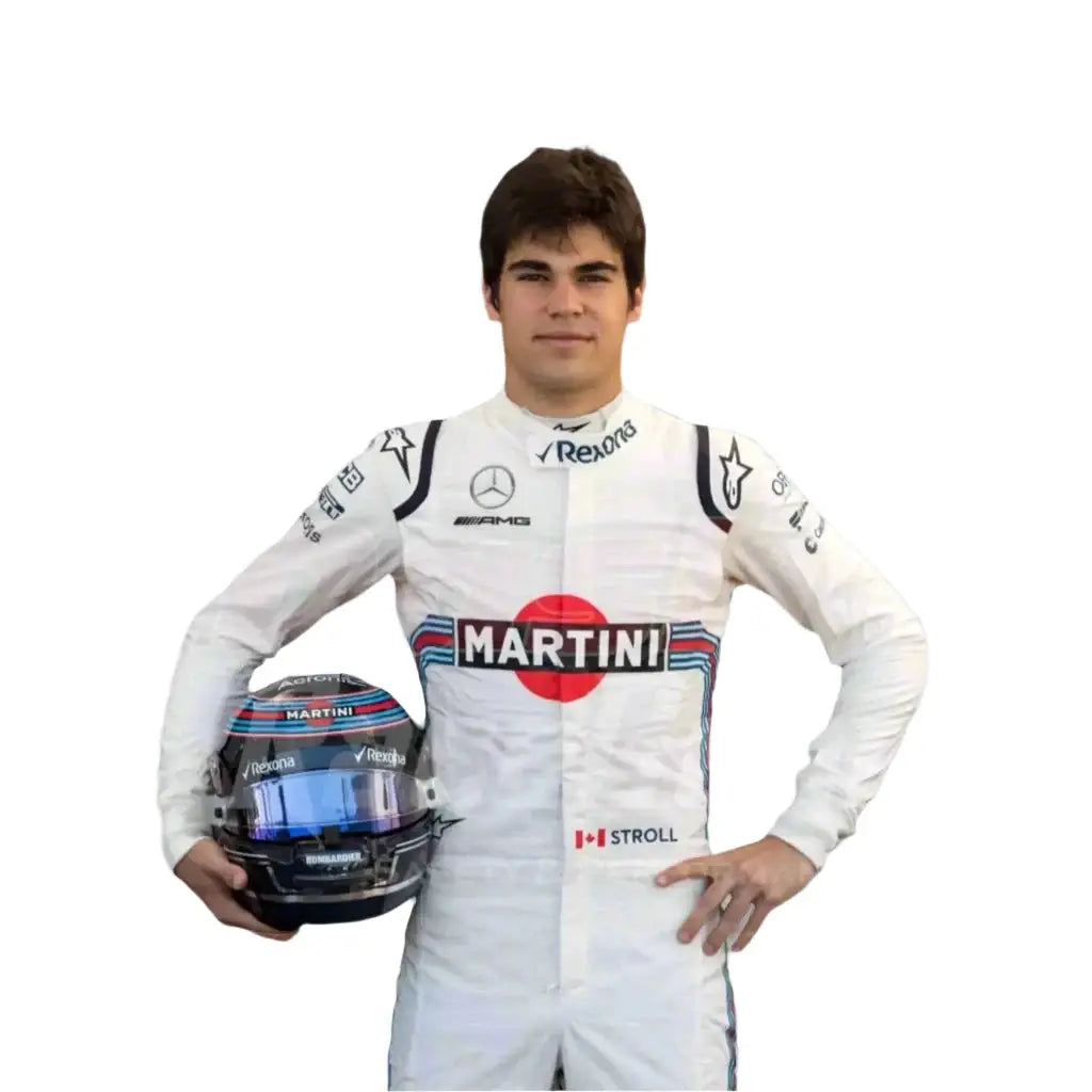 2018 Lance Stroll Williams Martini F1 Race Suit image 5