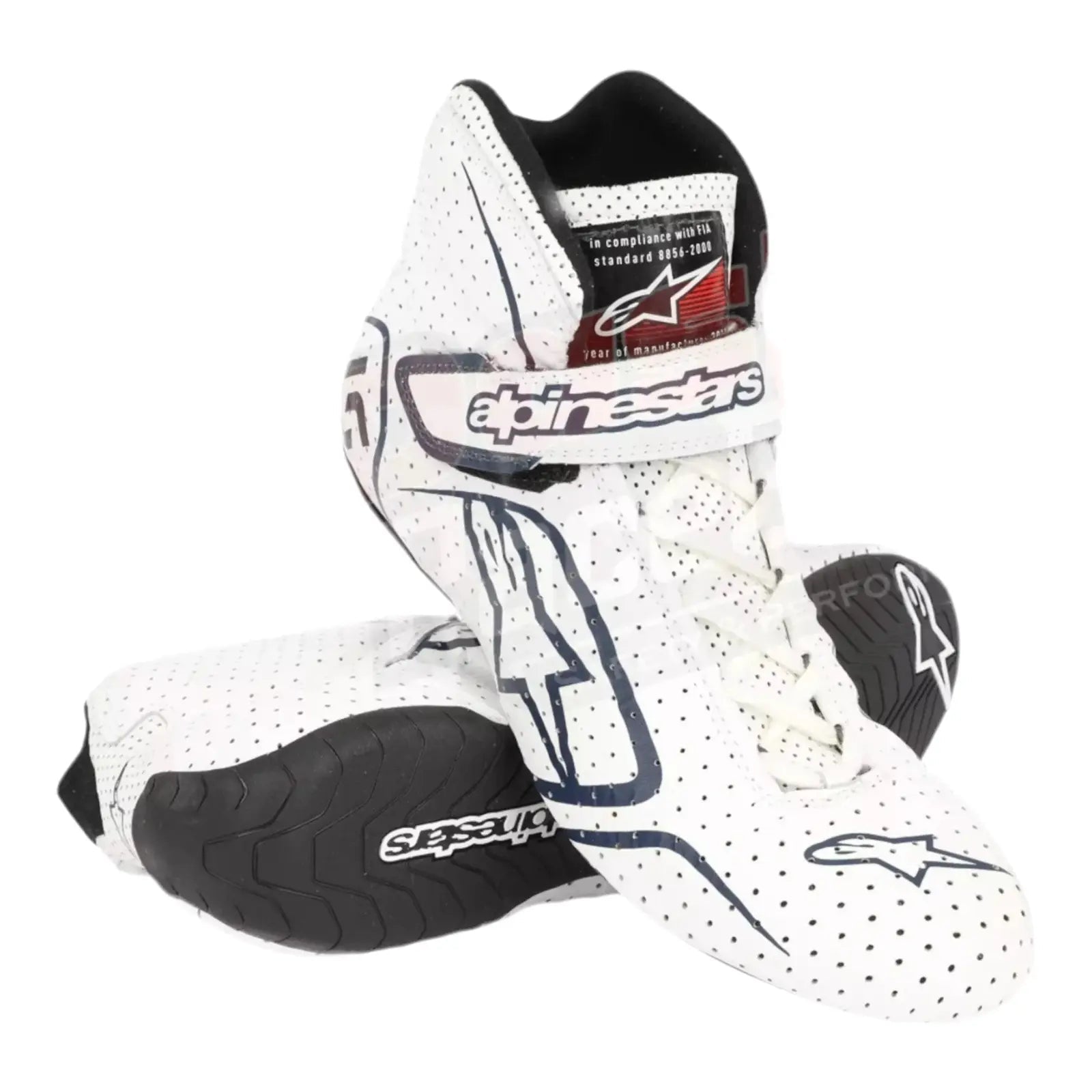2017 Lance Stroll Walliams Racing F1 Race Boots image 1