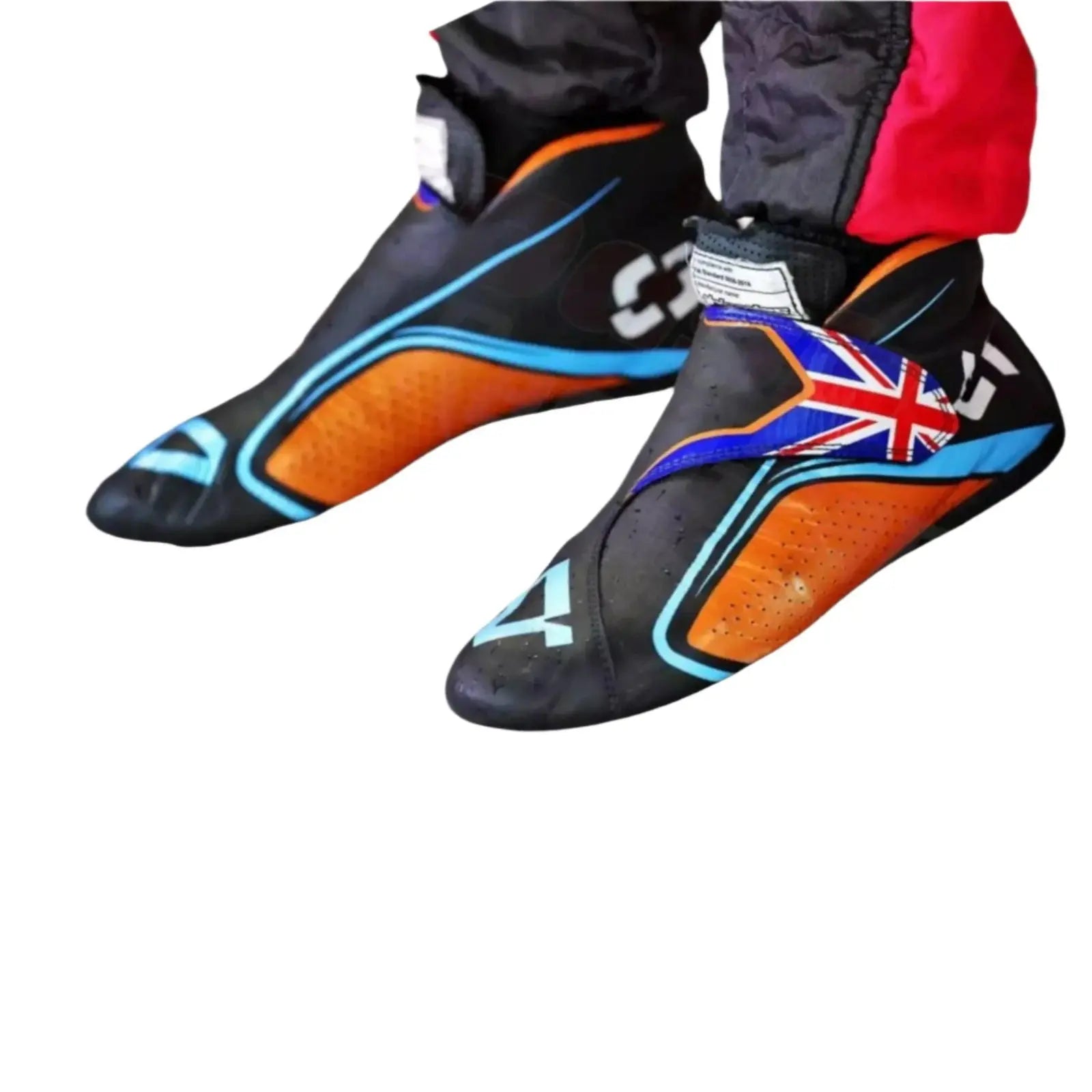 2022 Lando Norris McLaren F1 Race Boots image 2