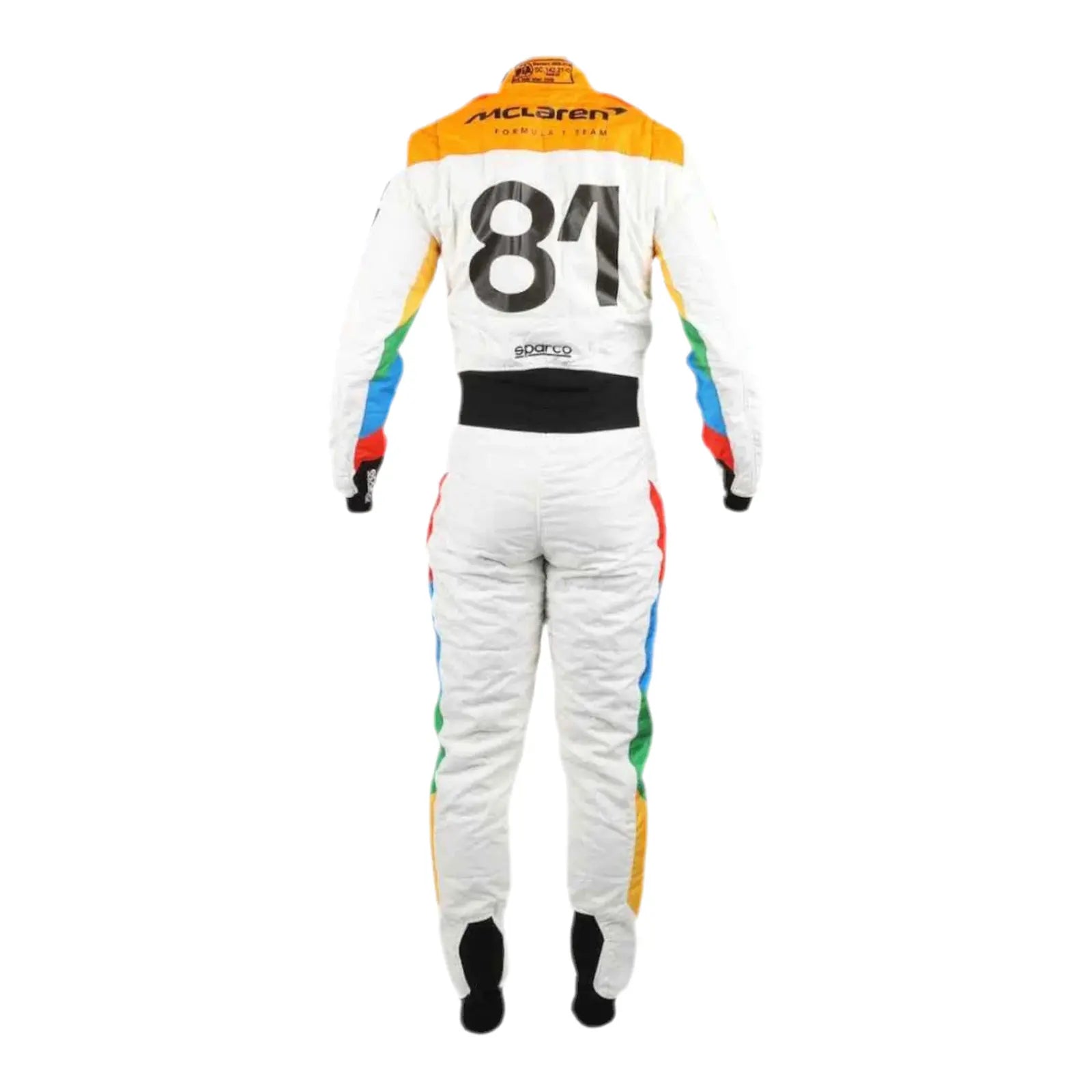 NEW MCLAREN SILVERSTONE OSCAR PIASTRI 2023 F1 TEAM RACE SUIT image 2