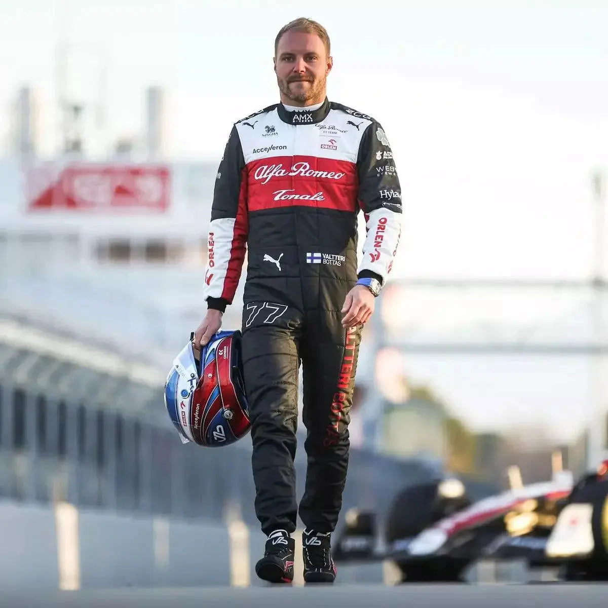 Sauber Alfa Romeo Valtteri Bottas 2022 F1 Boots - Team ORLEN image 7