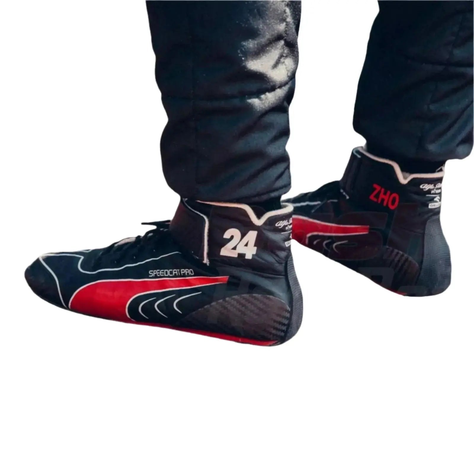 Zhou Guanyu 2023 Alfa Romeo F1 Team Race Boots image 1