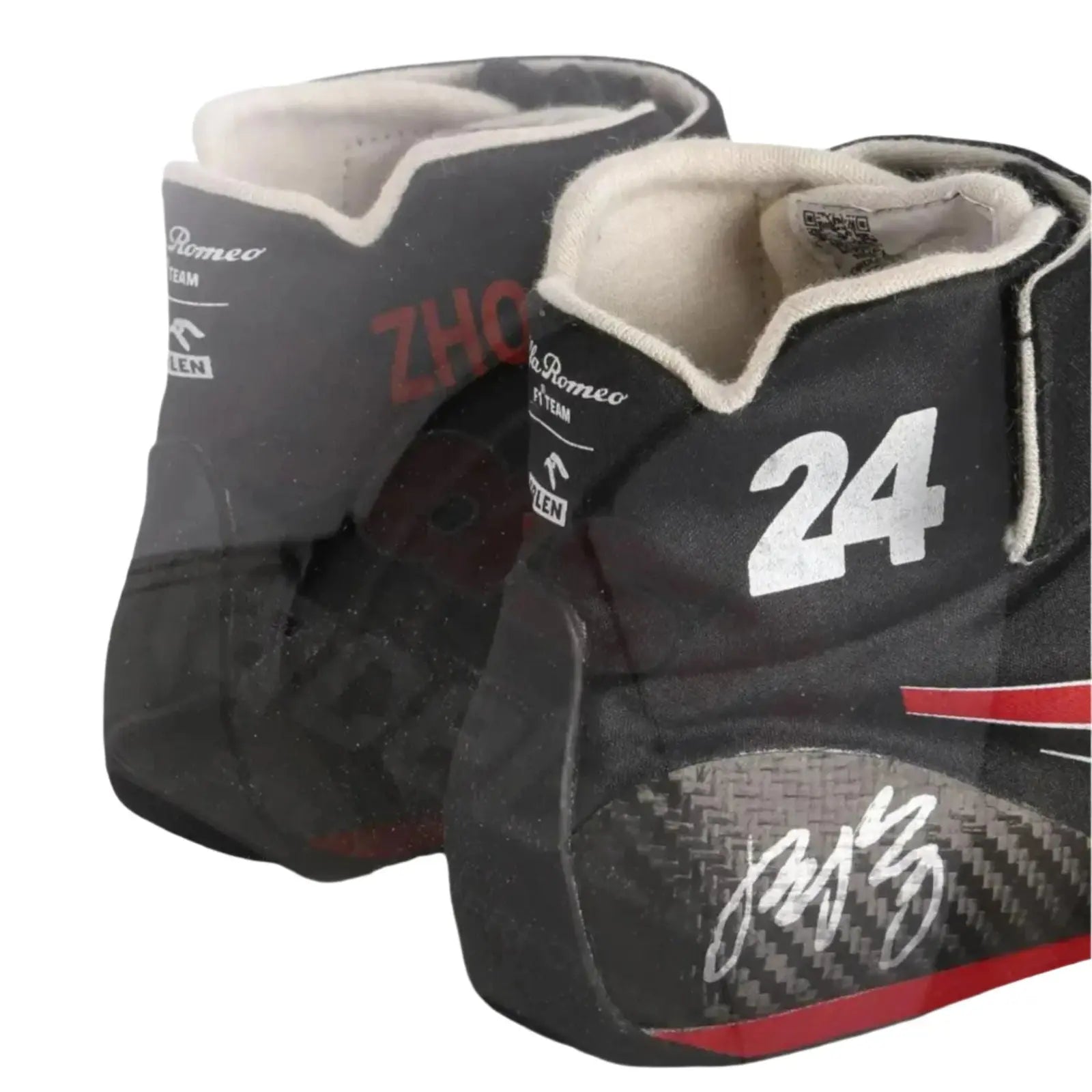Zhou Guanyu Alfa Romeo 2022 F1 Race Boots - Italian GP image 2