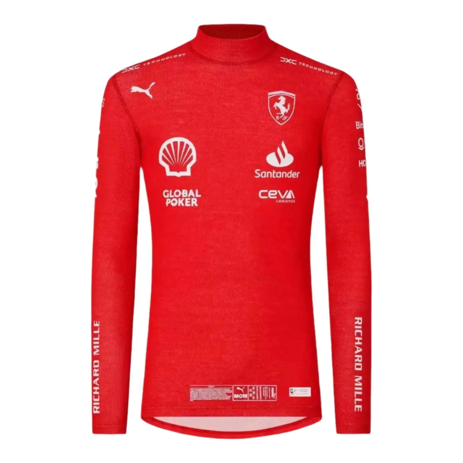 Scuderia Ferrari Charles Leclerc F1 PRO Undersuit Top - Joshua Vides image 1