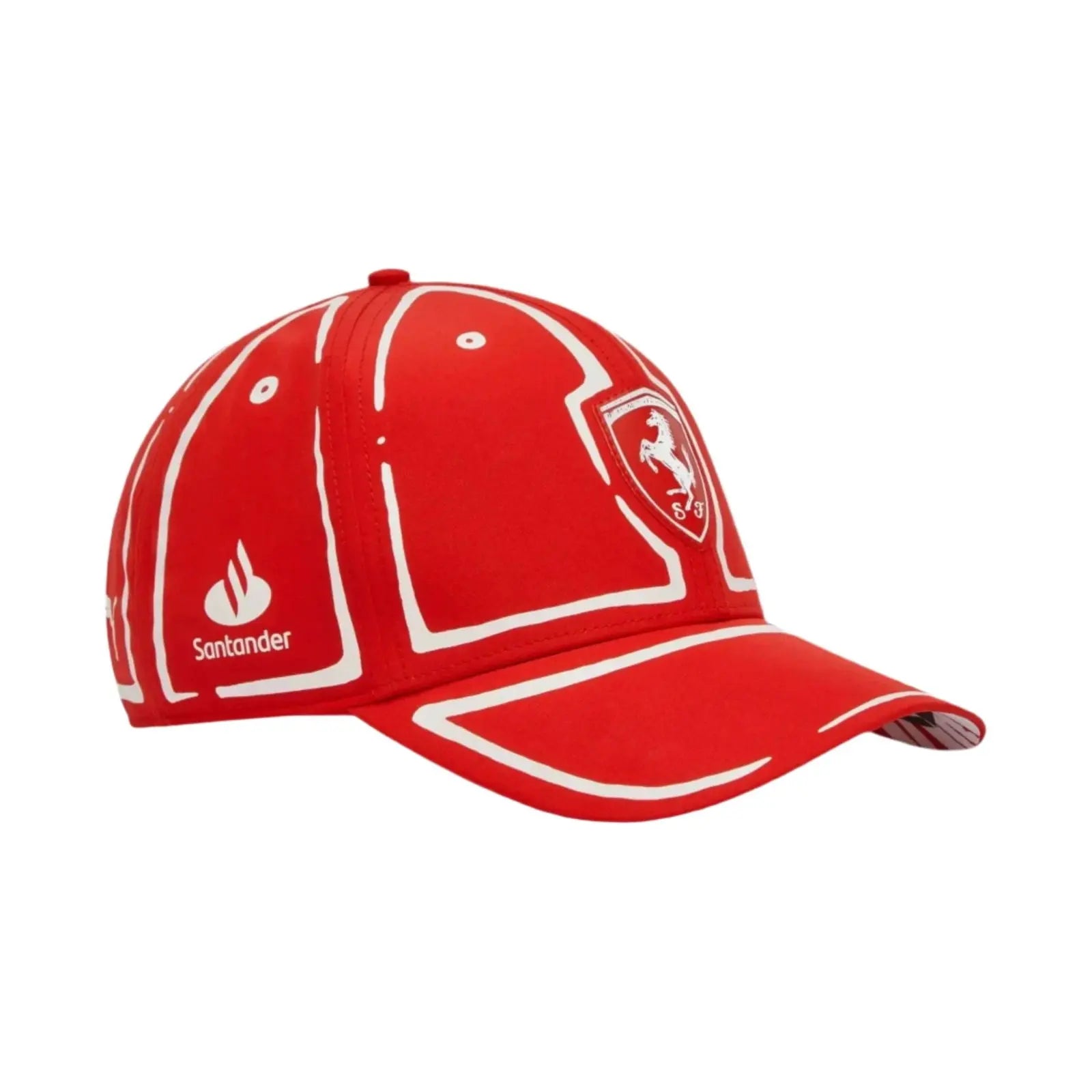 Scuderia Ferrari Charles Leclerc Puma Baseball Hat - Joshua Vides image 1