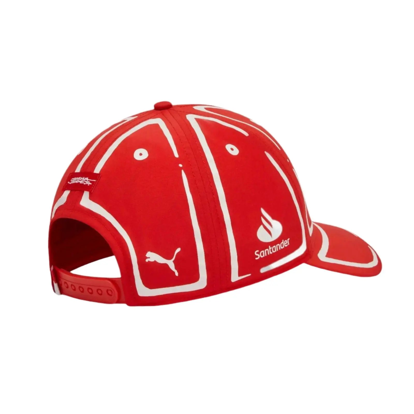 Scuderia Ferrari Charles Leclerc Puma Baseball Hat - Joshua Vides image 3