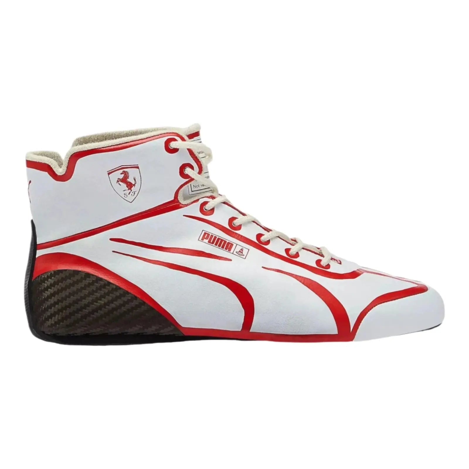Scuderia Ferrari Speedcat Pro Trainers Boots - Joshua Vides Edition | Official F1 Merchandise Replica image 1