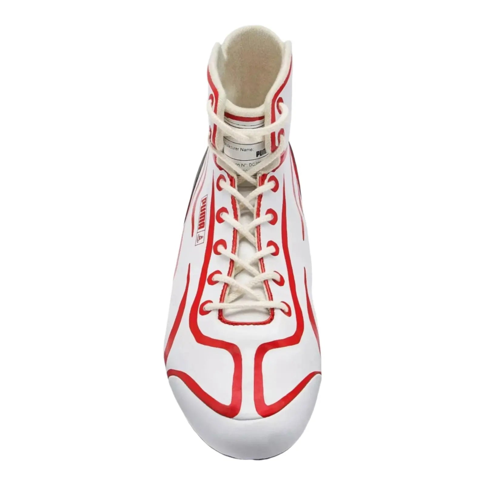 Scuderia Ferrari Speedcat Pro Trainers Boots - Joshua Vides Edition | Official F1 Merchandise Replica image 2