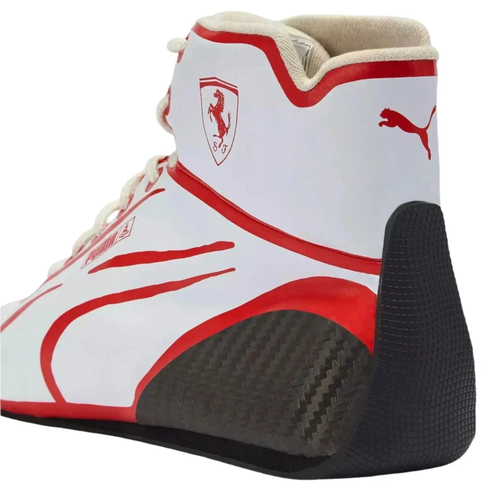 Scuderia Ferrari Speedcat Pro Trainers Boots - Joshua Vides Edition | Official F1 Merchandise Replica image 4