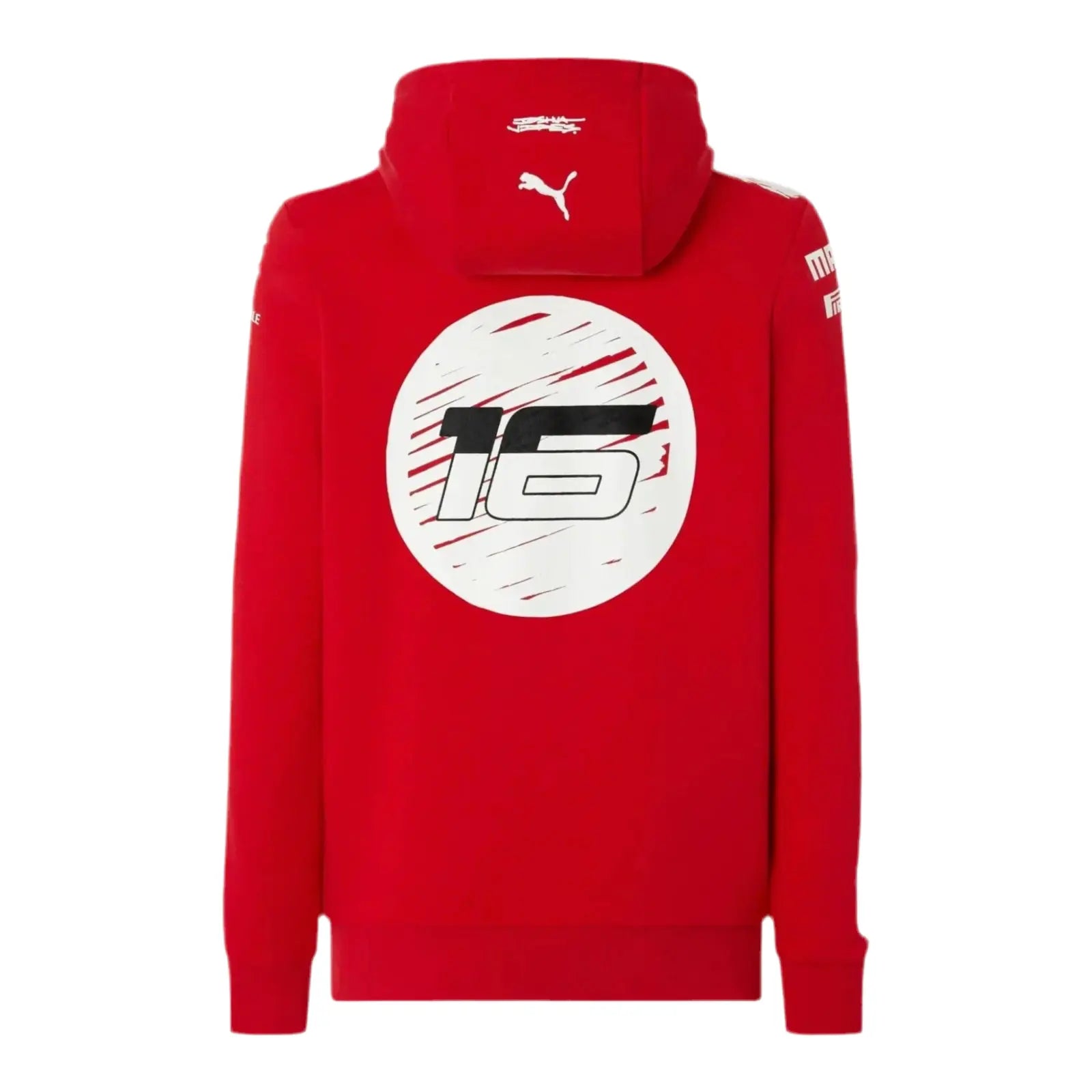 Scuderia Ferrari Charles Leclerc Puma hooded sweatshirt - Joshua Vides image 2