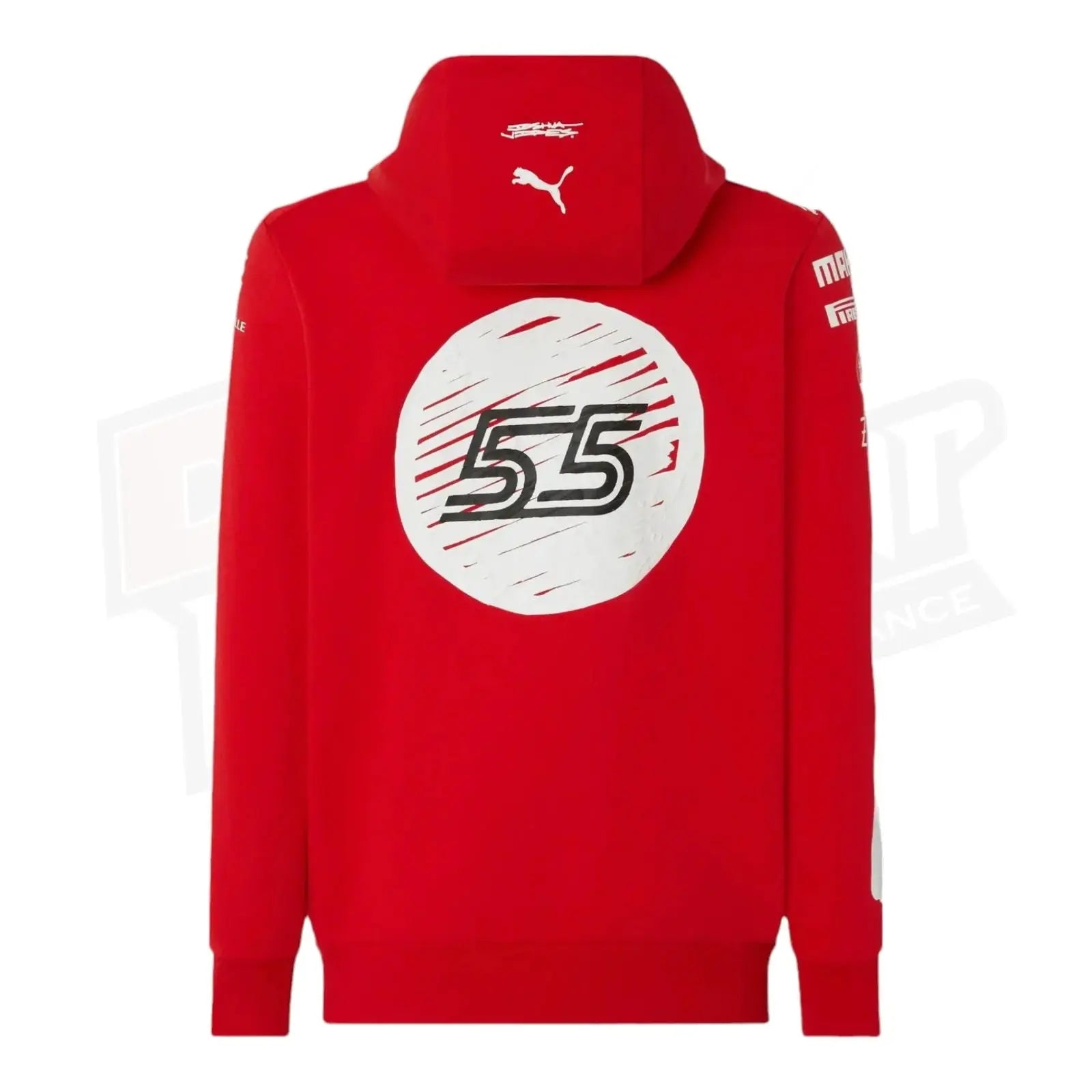 Scuderia Ferrari Carlos Sainz Puma hooded sweatshirt - Joshua Vides image 2
