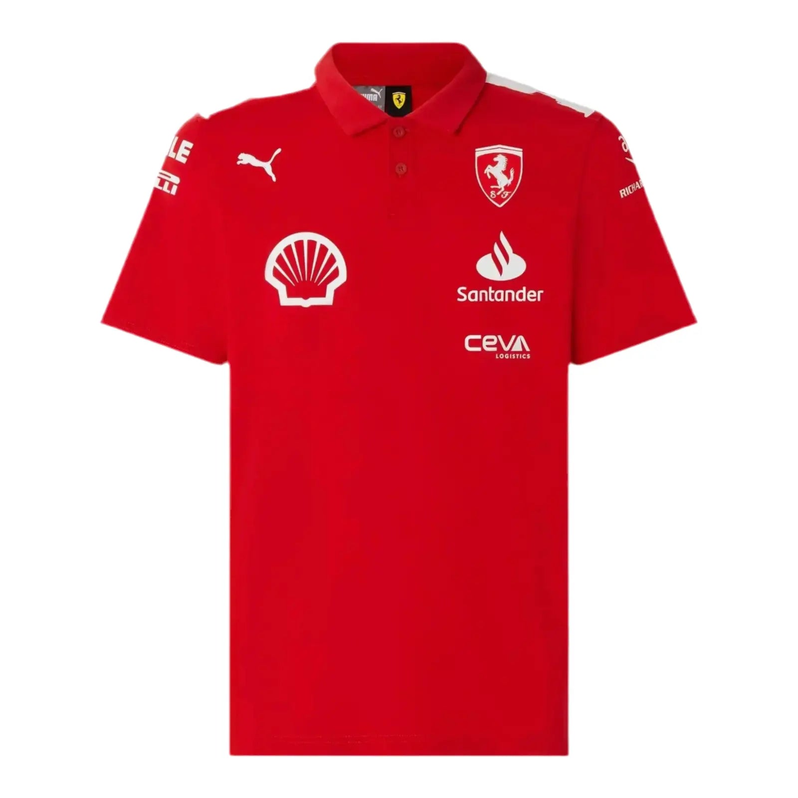 Scuderia Ferrari Puma Team Polo Shirt - Joshua Vides Design image 1