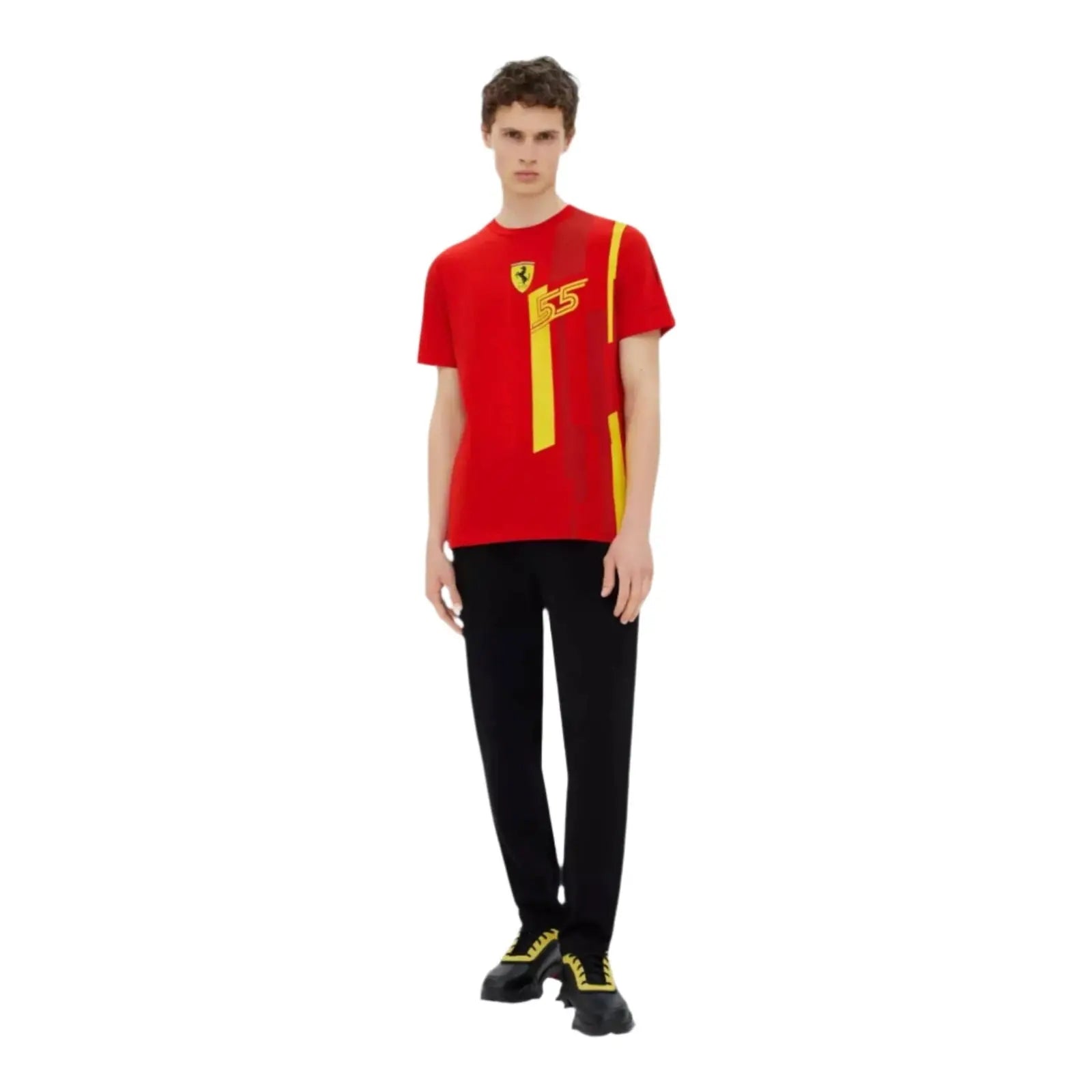 Scuderia Ferrari Carlos Sainz Replica T-Shirt - Barcelona Edition image 3