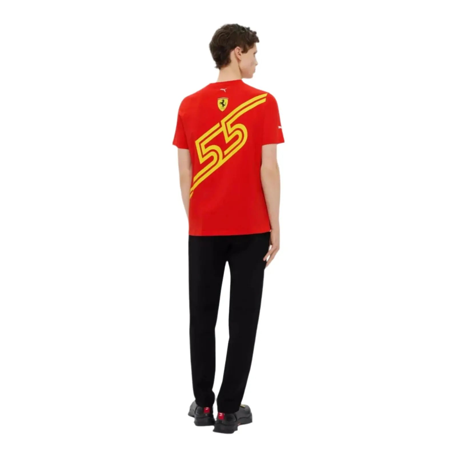 Scuderia Ferrari Carlos Sainz Replica T-Shirt - Barcelona Edition image 4