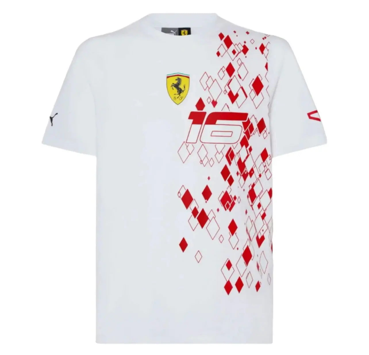 Scuderia Ferrari Team Charles Leclerc T-shirt - Monaco Special Edition image 1