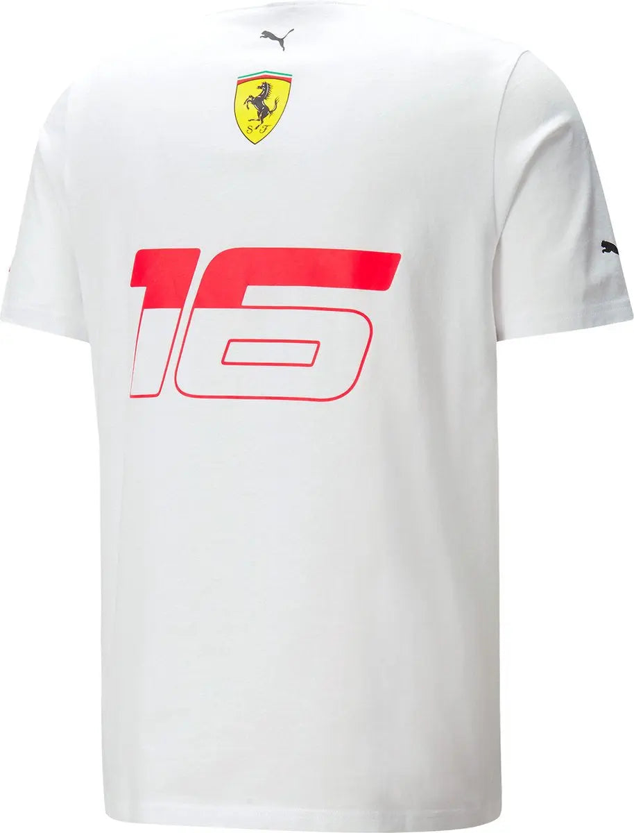 Scuderia Ferrari Team Charles Leclerc T-shirt - Monaco Special Edition image 4