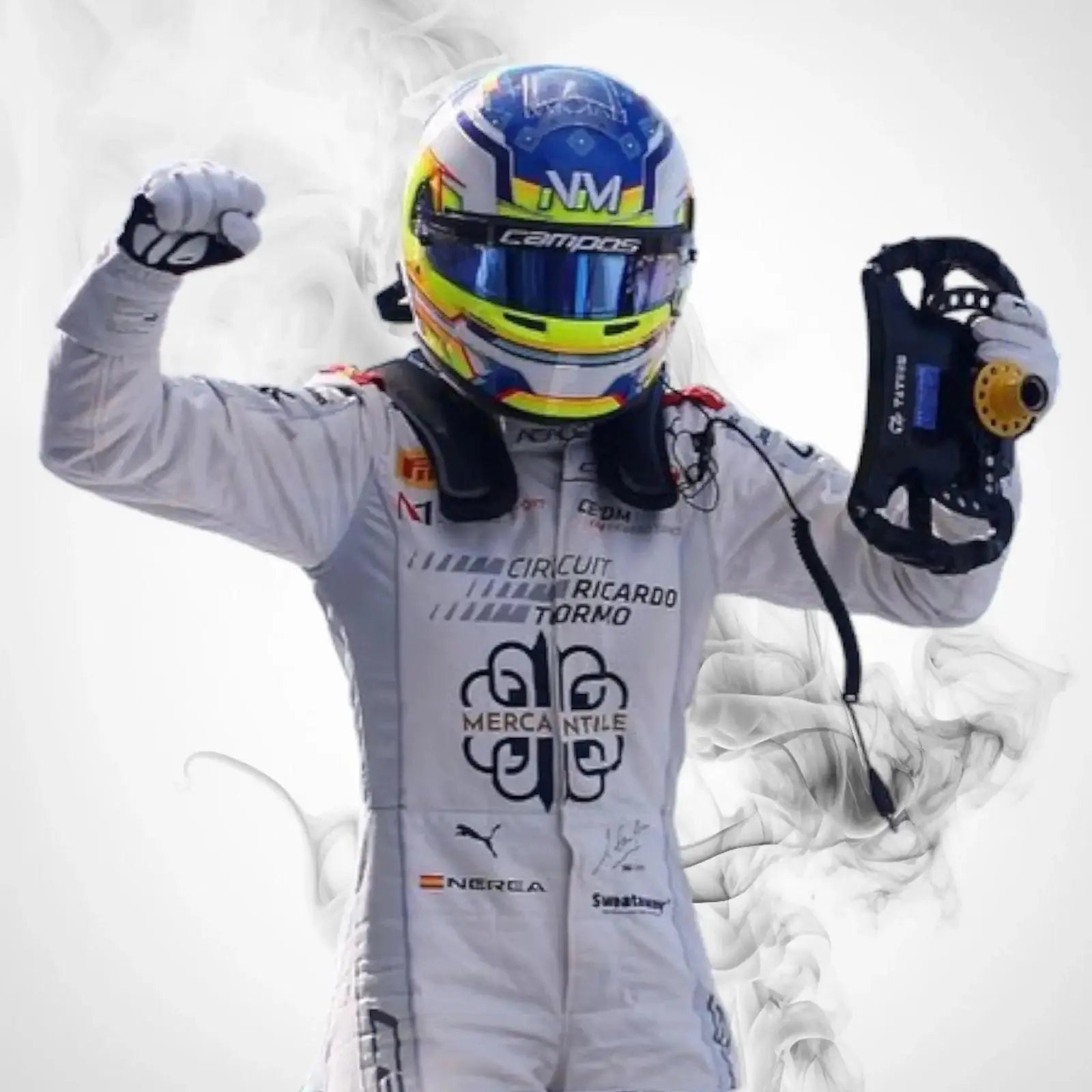 2023 Nerea Martí Race Suit Mercantile Campos Racing image 1