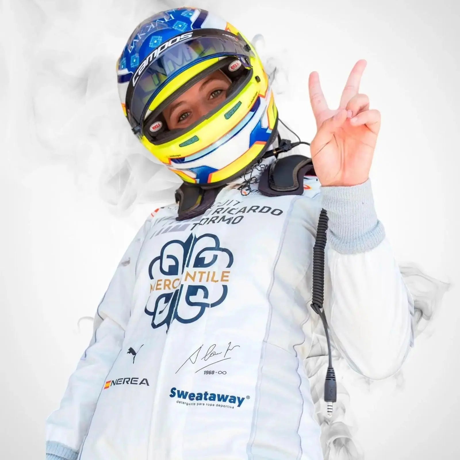2023 Nerea Martí Race Suit Mercantile Campos Racing image 2