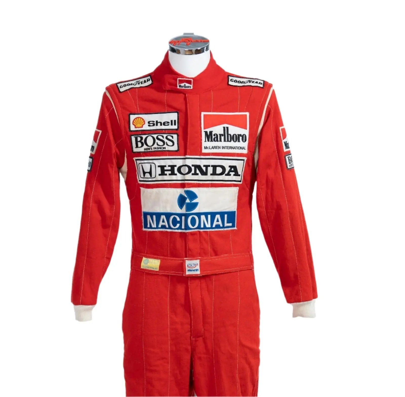 1988 STAND21 RACING SUIT AYRTON SENNA image 1