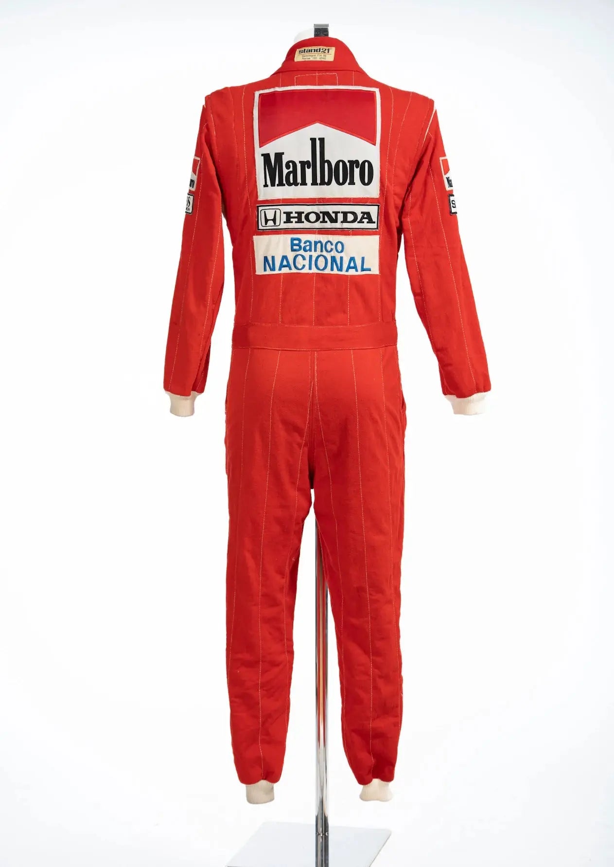 1988 STAND21 RACING SUIT AYRTON SENNA image 2