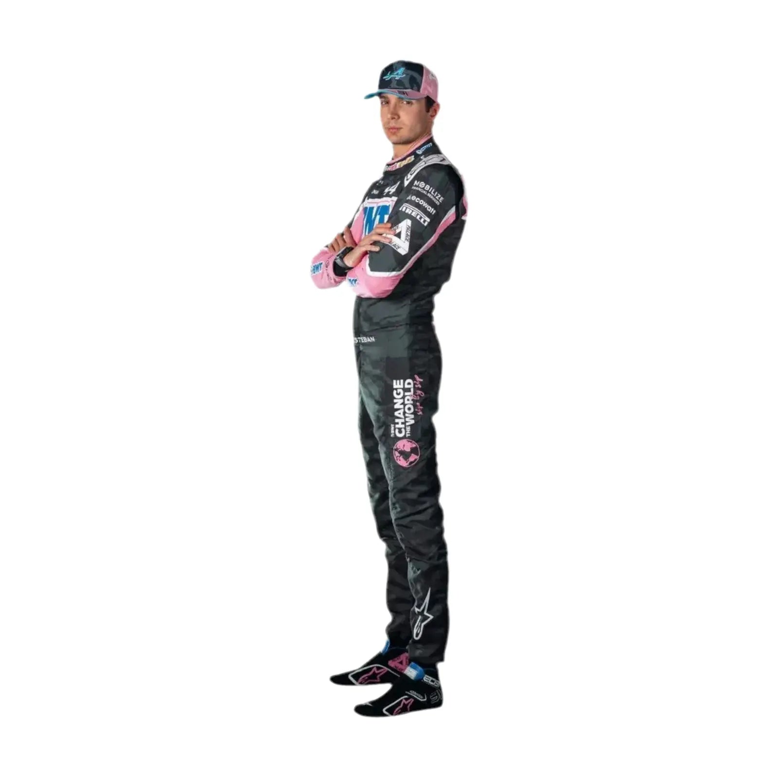 Esteban Ocon 2023 BWT Alpine F1 Team Race Suit - Las Vegas GP image 1