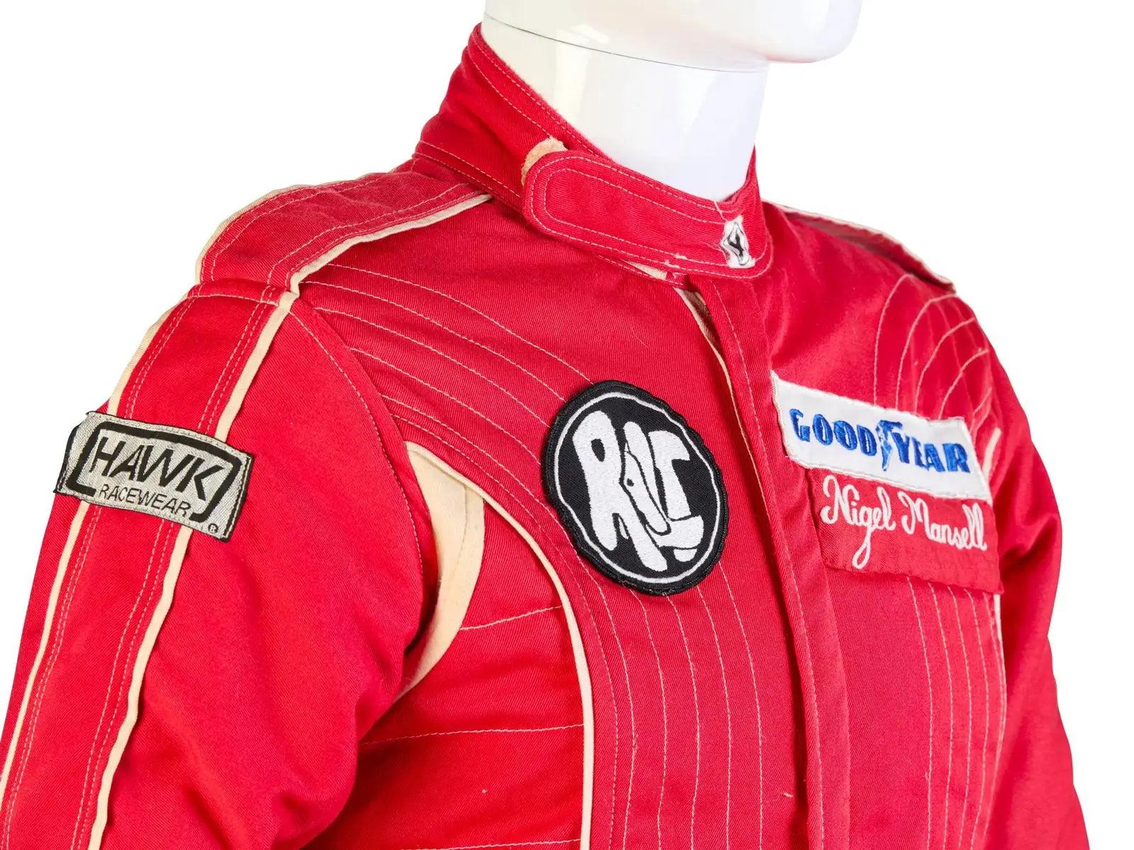 1980 Nigel Mansell Replica Race Suit | Ralt Formula 2 Hawk image 5