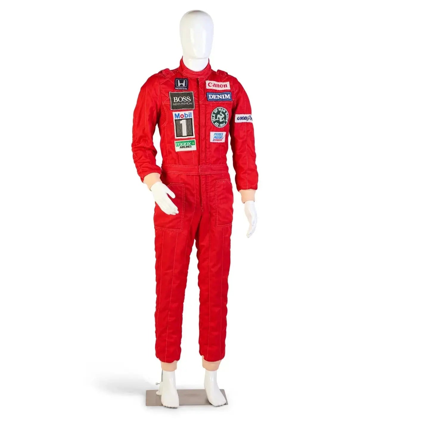 1985 Canon Williams Nigel Mansell Race Suit - Stand 21 F1 Gear image 1