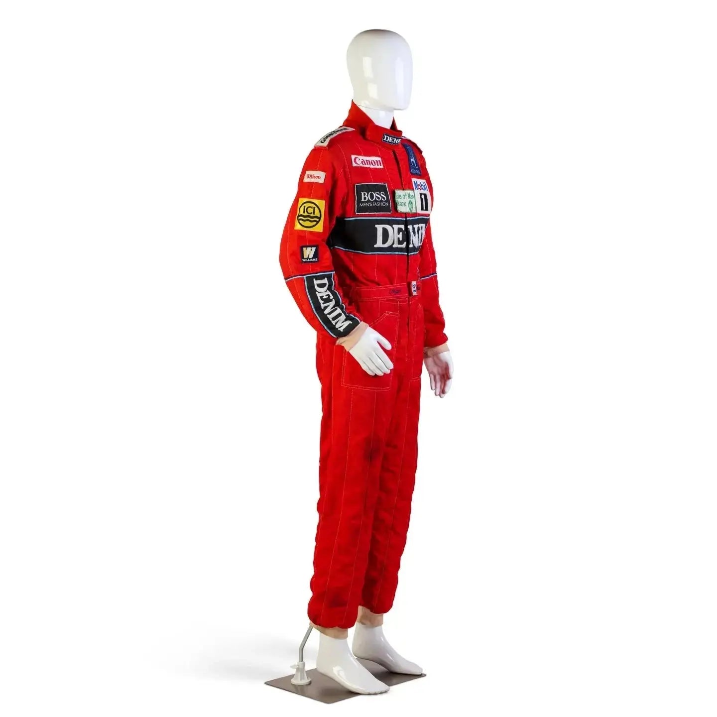 1986 Canon Williams F1 Race Suit - Nigel Mansell's Stand 21 image 3