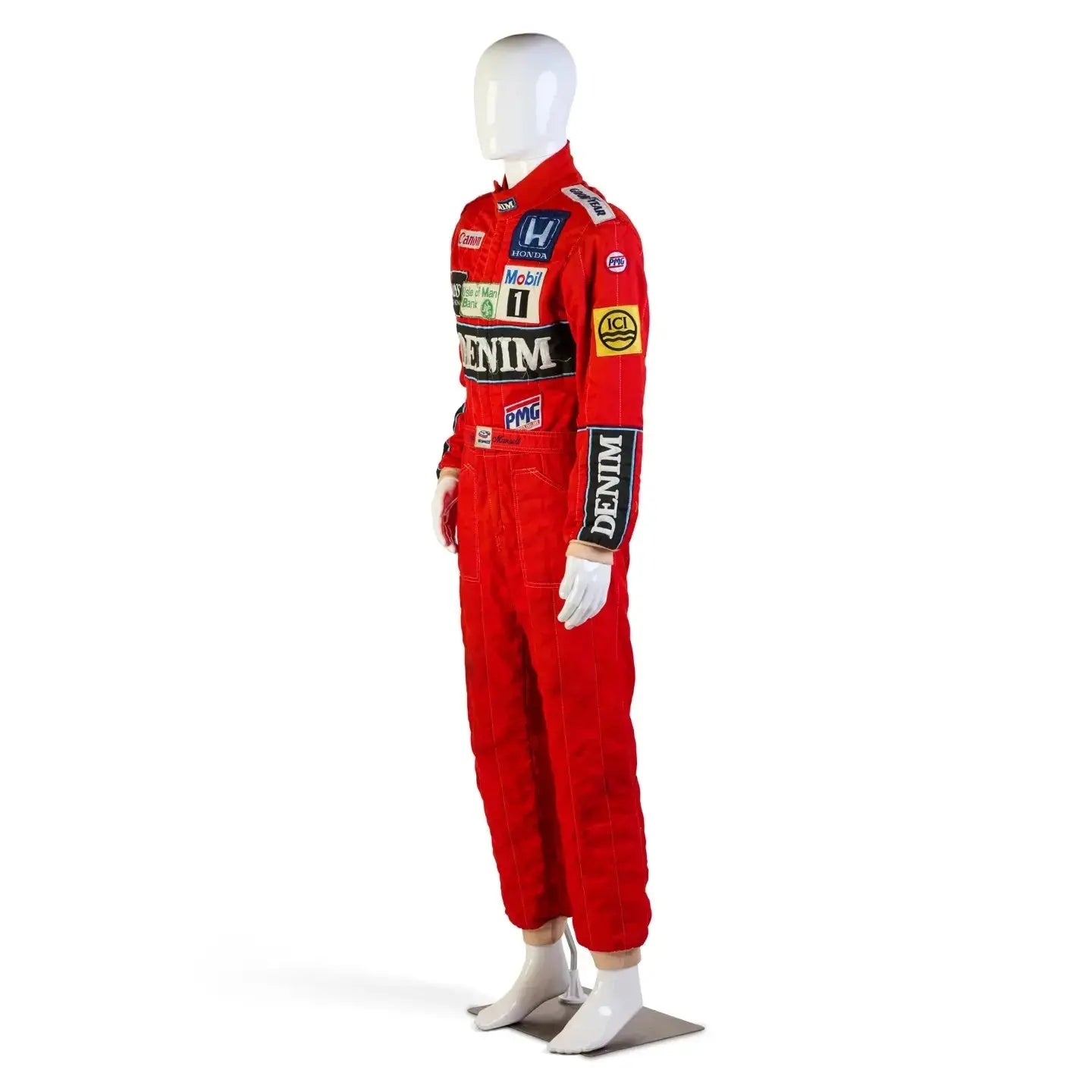 1986 Canon Williams F1 Race Suit - Nigel Mansell's Stand 21 image 4