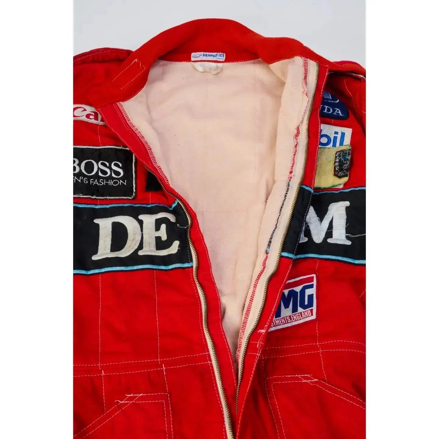 1986 Canon Williams F1 Race Suit - Nigel Mansell's Stand 21 image 8