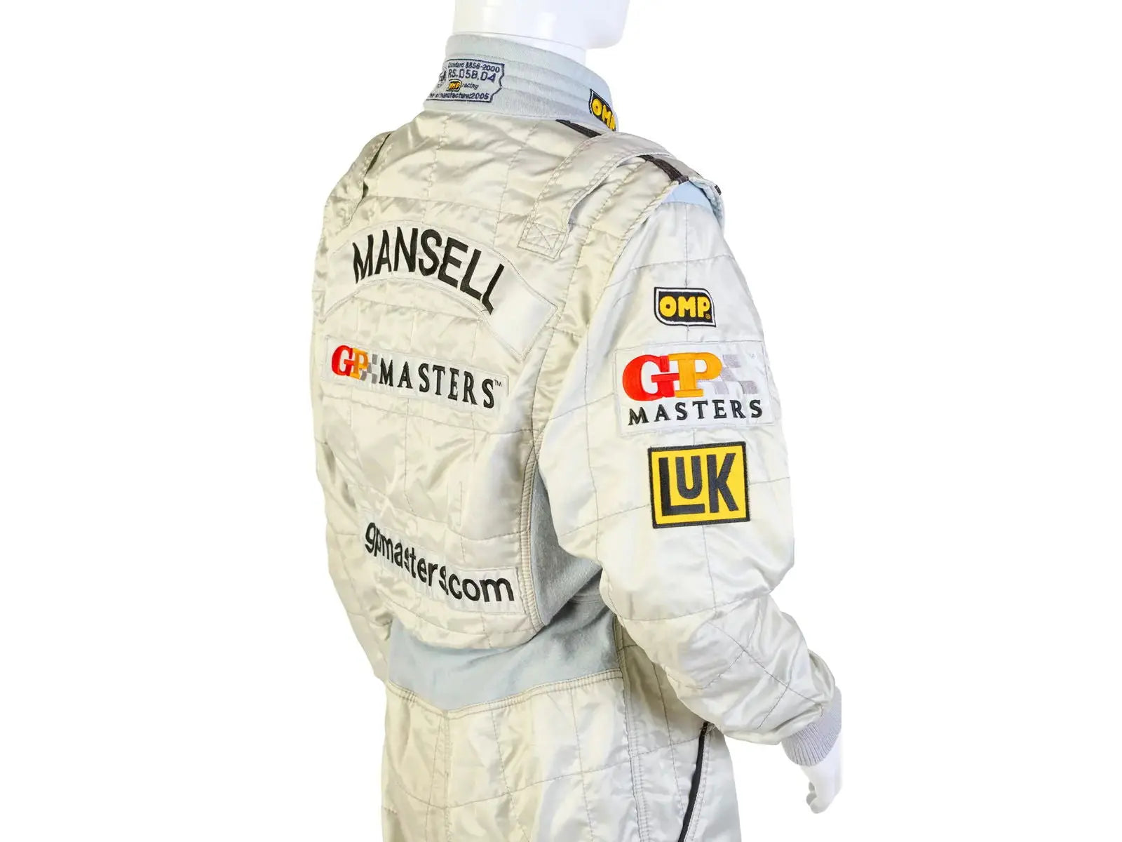 2006 OMP GP Masters NIGEL MANSELL’S Race Suit image 7