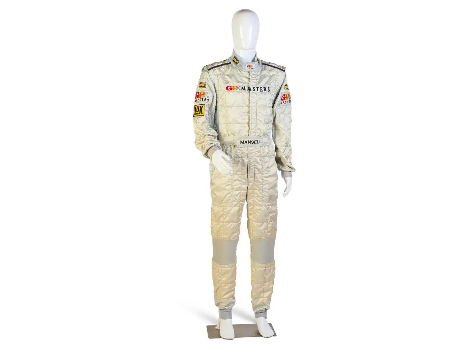 2005 GP Masters OMP NIGEL MANSELL’S Race Suit image 1